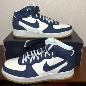 Nike Air Force 1 Mesh Blue